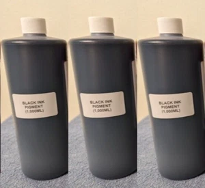 NEW PREMIUM COMPATIBLE HP BLACK PIGMENT INK REFILL (3,000ML) - Afbeelding 1 van 1