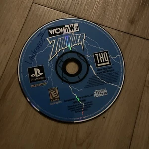 WCW/NWO Thunder PS1 Sony PlayStation 1 Disc Only - Picture 1 of 1