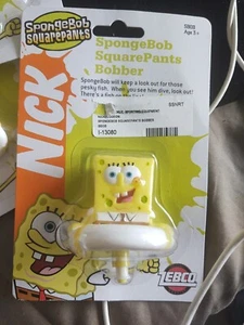 Bob Esponja Pantalones Cuadrados 3.5" Plástico Pesca Bobber - 2005 Nickelodeon Pez Pole - Imagen 1 de 2