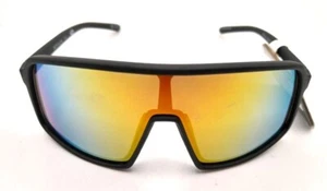 Foster Grant BODY GLOVE Rainbow Mirrored Black Sunglasses 100% UV BGSPT 23 306 - Picture 1 of 4