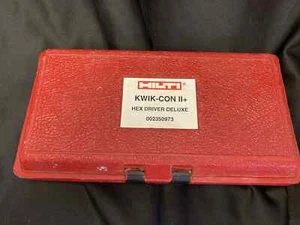 HILTI KWIK-CON II 2350973 + hex driver deluxe - Picture 1 of 2