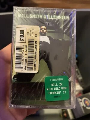 Will Smith Willennium Cassette Tape 1999 90’s Y2K Rap Hip Hop Sticker Sealed - Image 1 of 4
