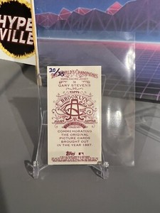 2017 Allen Ginter Red Mini Brooklyn Back SSP /25 Gary Stevens Horse Racing # 59