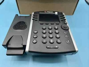 (NEW) Skype Enabled-Polycom 2200-46157-019, VVX 400 IP PoE Business Phone - Picture 1 of 2