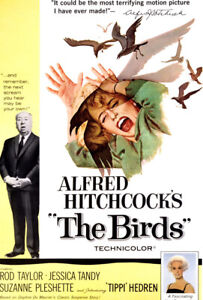 ALFRED HITCHCOCK “THE BIRDS INTRODUCTION”SUPER 8MM 200FT COLOUR SOUND FILM