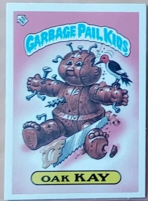 GPK OS3 (UK MINI - 1st print) OAK KAY (NO NUMBER) 1986 GPK Original 3rd Series 3 - Image 1 of 3