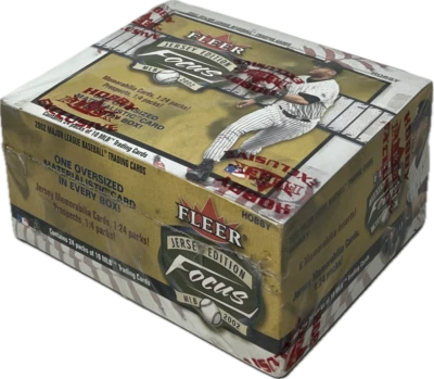 2002 Fleer Focus Jersey Edition Baseball Hobby Box - Image 1 of 3