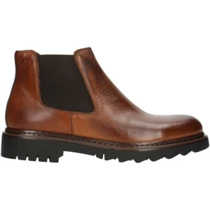 EXTON VIENNA 711 HERREN POLNISCHE STIEFELETTE LEDER BRAUN ORIGINAL AI 2021 - Bild 1 von 4