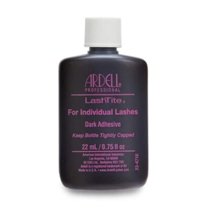 Ardell LashTite Adhesive For Individual n Clusters False Eyelash Glue DARK 22ml - image 1 of 4