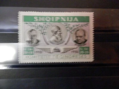 Albânia Cinderelas 1952 Representando WW@ libertadores Roosevelt & Churchill HNG/HR - Imagem 1 de 3