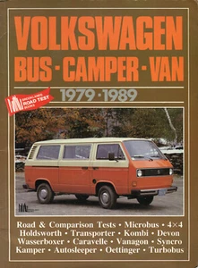 Volkswagen Bus Camper Van 1979-1989 BROOKLANDS BOOK - Picture 1 of 2