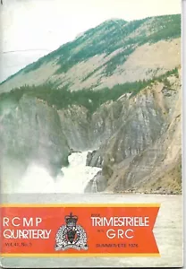 RCMP Quarterly - Moose Factory Detachment Belcher Island Murder Sum 76 Magazine - Picture 1 of 2