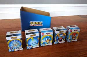 NEW ✹ Sonic 2.5" Action Figure (x5) W/ Display Box ✹ Full Set Sega Toy ✹ JAKKS - Picture 1 of 8
