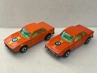 Lesney Matchbox Superfast x2 45 BMW 3.0 CSL incl HTF first issue Mint Unboxed