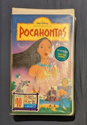 Pocahontas VHS 1996 Disney masterpiece collection factory sealed brand new Foto 1 de 2