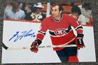 Guy LaFleur AUTOGRAPHED Montreal Canadiens 4x6 Photo Skating O