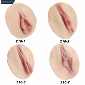 Almohadilla vaginal falsa silicona ocultación Gaff travesti bragas almohadillas de inserción - Imagen 1 de 24