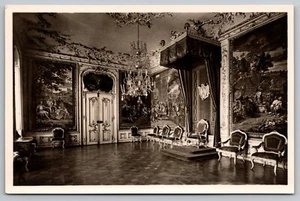 Postcard: Schloß, Thronsaal, Bruchsal, Rolf Kellner, J. Velten, RPPC, Unposted - Picture 1 of 2