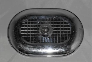 Espejo de coche de colección ESTILO TAPACUBOS DE GOFRE TRI-BAR - Espejo de humo - Rasguños - Imagen 1 de 2