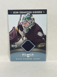2006-07 Upper Deck Black Diamond Jersey Jean-Sebastien Giguere