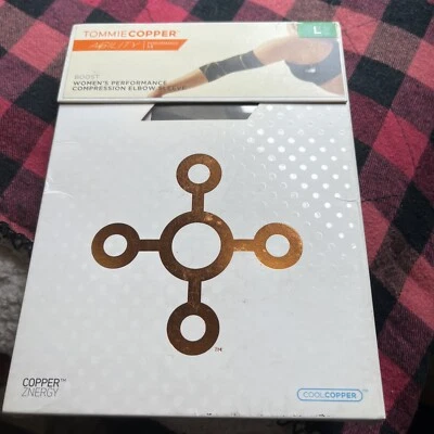 Tommie Copper Mujer Performance Manga Codo Gris Pizarra Talla L Nuevo en Caja $39 Foto 1 de 4