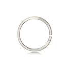 925 Srebro szterlingowe Mocny otwarty pierścień skokowy średnica 6 mm, kleszcze 1,5 mm