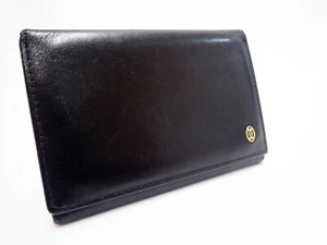 CARTIER Must Line Card Holder Pass Case Bifold Black - Picture 1 of 18