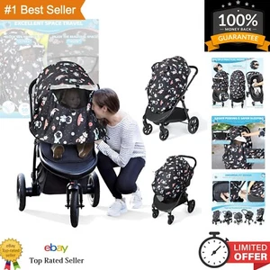 Universal Sun Shade for Stroller, Detachable UPF 50+ Stroller Cover for Sun w... - Picture 1 of 7