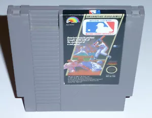 MAJOR LEAGUE BASEBALL - Nintendo NES (Authentic) Game, Tested & Working, MLB - Picture 1 of 2