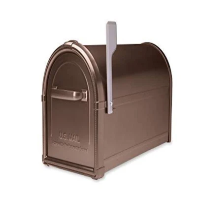 Architectural Mailboxes 5593C-CG-10 Hillsborough Post Mount Large, Copper  - Image 1 of 4