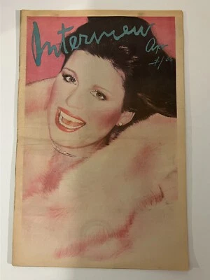 ANDY WARHOL Interview Magazine April 1978 Luci Arnaz Halston Elsa Peretti + NYC! - Image 1 of 4