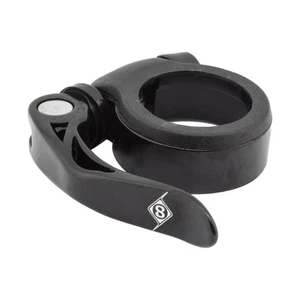 ORIGIN8 Grip N Seal QR Seatpost Clamp 34.9mm Diam Black AL6061-T6 - Picture 1 of 1