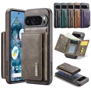 Handyhülle für Google Pixel 8 / 8 Pro 9 /9 Pro XL Magnet Cover Leder Case Tasche - Picture 1 of 78