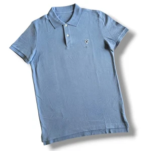 New American Eagle AE Blue Mist Polo Shirt. Medium - Picture 1 of 3
