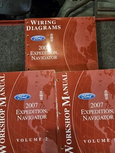 2007 Expedition Navigator OEM Factory Ford Workshop Manuals Wiring - Picture 1 of 4