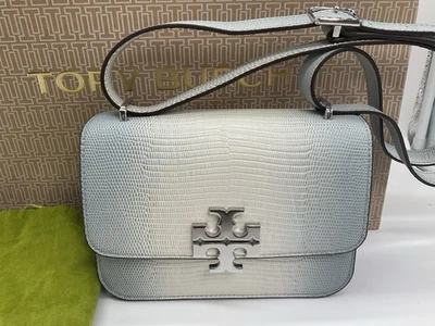 Bolso de hombro pequeño convertible Tory Burch Eleanor Lizard Foto 1 de 4