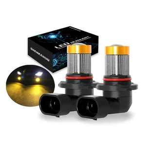 9006 LED Fog Light Bulbs 3000K Yellow Super Bright for Toyota 4Runner 2003-2009 - Picture 1 of 11