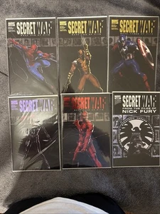 SECRET WAR 1-5 & Nick Fury Files COMPLETE SERIES 2004 Bendis 1st Quake 1 2 3 4 5 - Picture 1 of 24