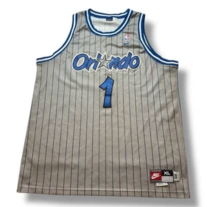 Vintage Nike Tracy McGrady Orlando Magic Jersey Stitched XL Rare +2 Length - Picture 1 of 6