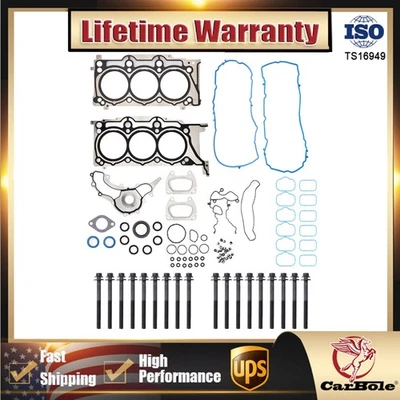 Juego de pernos de junta de culata para Ram Chrysler Dodge Avenger Jeep 2011-2016 3,6 L DOHC EE. UU. Foto 1 de 4