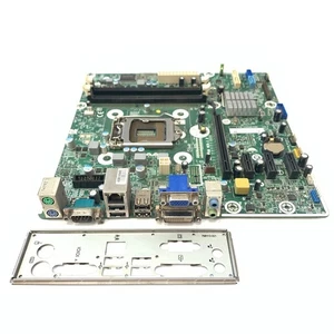 HP 780323-001  Mainboard LGA 1150 PS/2 DVI VGA Seriell MS-7860 I/O Shield 8 Pro - Bild 1 von 2