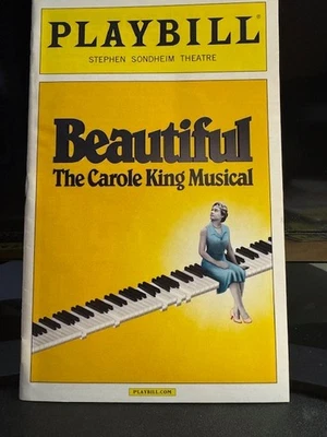 BEAUTIFUL THE CAROL KING MUSICAL OPENING NIGHT PLAYBILL - Image 1 of 2