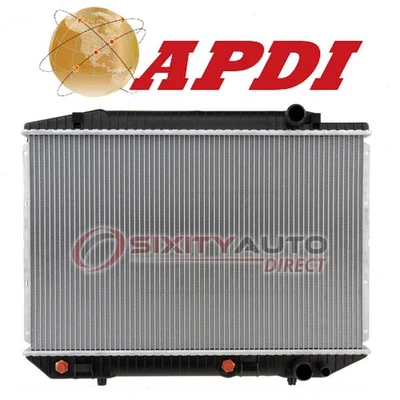 APDI Radiator for 1986-1991 Mercedes-Benz 560SEC - Cooler Cooling Antifreeze vs Foto 1 de 4