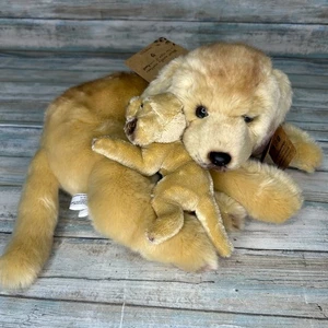 Demdaco gelber Laborhund Welpe Plüschtier Stofftier You and Me - Bild 1 von 10