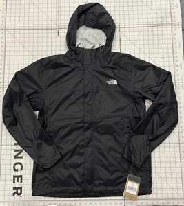 Mens The North Face Venture 2 Dryvent Waterproof Hooded Rain Jacket Black Large - Picture 1 of 2