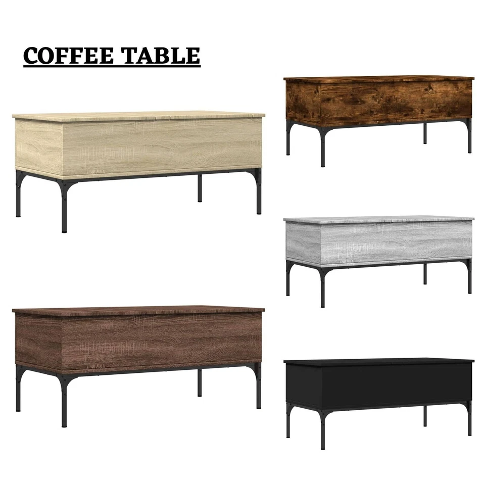 Modern Coffee Table with Storage Lift Up Top Tea Table Living Room Furniture - Image 1 of 1