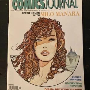 The Comics Journal #198 Milo Manara Cover (1997 Fantagraphics) - Picture 1 of 3