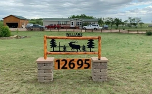 8 Zoll Fett Hausnummern Buchstaben, Farbauswahl - Bild 1 von 12