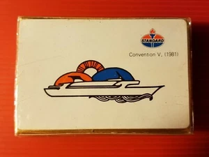 Mazo de cartas de póquer 1981 - Standard Oil Convention V sellado de fábrica vintage - Imagen 1 de 4