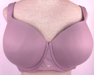 Cacique Lane Bryant RN 118641 Mauve Lightly Lined Balconette Bra Size 44H. (49) - Picture 1 of 15